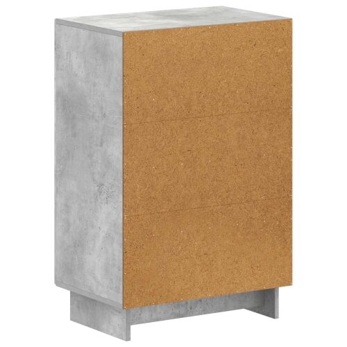 Ormar za cipele EDE 59,5 x 39,5 x 90 cm Konstruirano drvo - Betonska siva Cijena