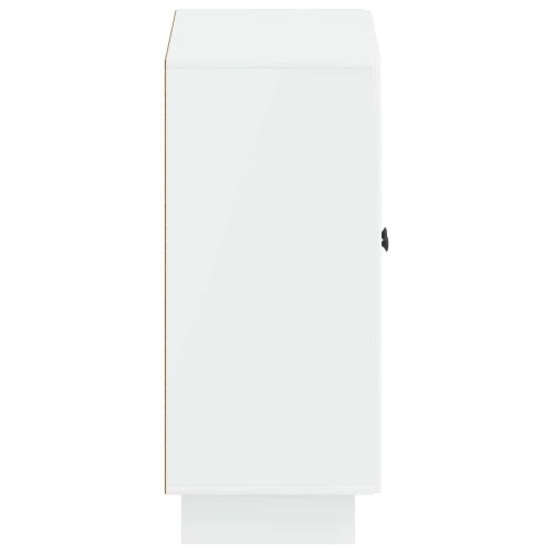 Ormar za cipele EDE 59,5 x 39,5 x 90 cm Konstruirano drvo - Bijela visokog sjaja Cijena