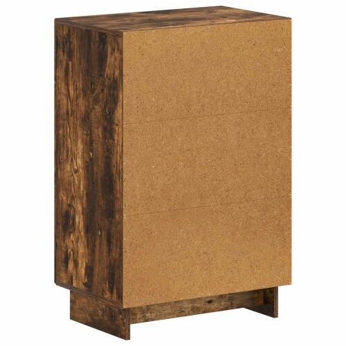 Ormar za cipele EDE 59,5 x 39,5 x 90 cm Konstruirano drvo - Dimljeni hrast Cijena
