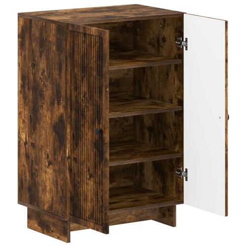 Ormar za cipele EDE 59,5 x 39,5 x 90 cm Konstruirano drvo - Dimljeni hrast Cijena
