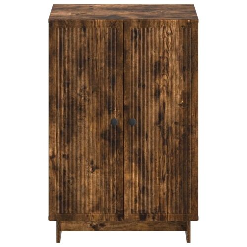 Ormar za cipele EDE 59,5 x 39,5 x 90 cm Konstruirano drvo - Dimljeni hrast Cijena