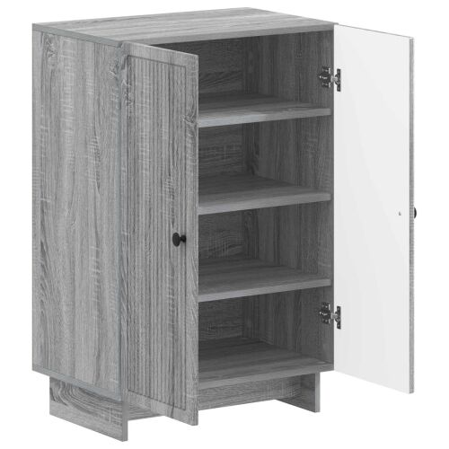 Ormar za cipele EDE 59,5 x 39,5 x 90 cm Konstruirano drvo - Siva Sonoma Cijena