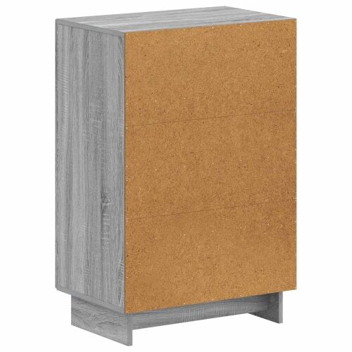 Ormar za cipele EDE 59,5 x 39,5 x 90 cm Konstruirano drvo - Siva Sonoma Cijena