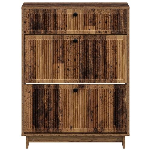 Ormar za cipele EDE 78 x 24 x 103 cm Konstruirano drvo - Staro drvo Cijena