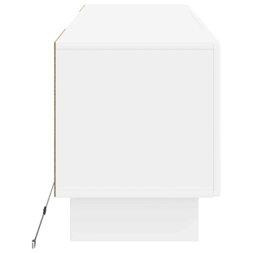 LED TV kabinet EDE 153 x 35 x 43 cm Bijela Konstruirano drvo - Bijela Cijena