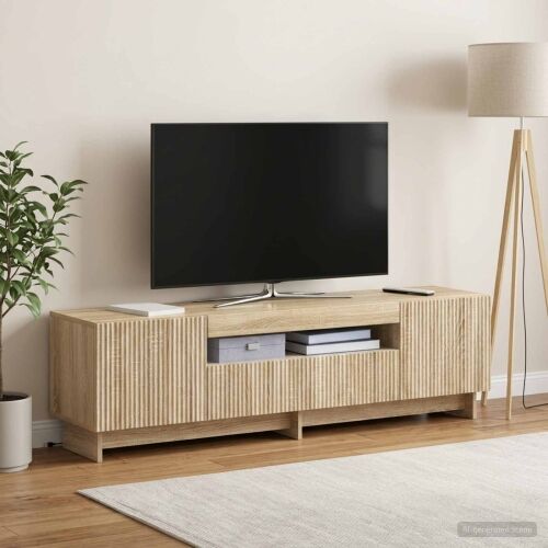 LED TV kabinet EDE 153 x 35 x 43 cm Hrast sonoma - Hrast sonoma Cijena