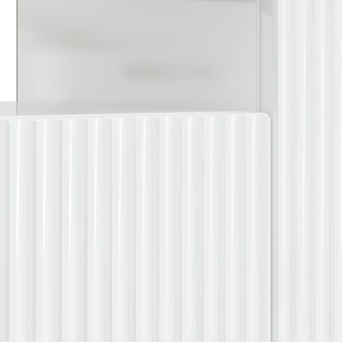 LED TV kabinet EDE 153 x 35 x 43 cm Bijela visokog sjaja - Bijela visokog sjaja Cijena