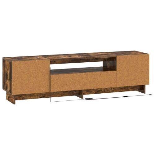 LED TV kabinet EDE 153 x 35 x 43 cm Dimljeni hrast - Dimljeni hrast Cijena