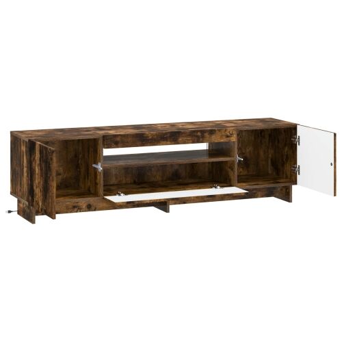 LED TV kabinet EDE 153 x 35 x 43 cm Dimljeni hrast - Dimljeni hrast Cijena