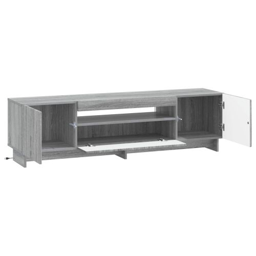 LED TV kabinet EDE 153 x 35 x 43 cm Siva Sonoma - Siva Sonoma Cijena
