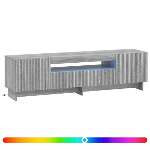 LED TV kabinet EDE 153 x 35 x 43 cm Siva Sonoma - Siva Sonoma Cijena