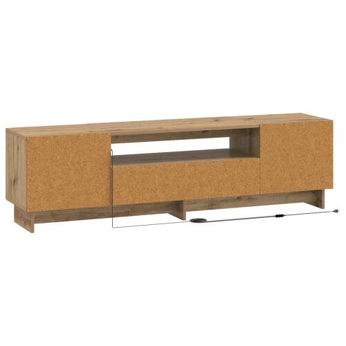 LED TV kabinet EDE 153 x 35 x 43 cm Hrast artisan - Hrast artisan Cijena