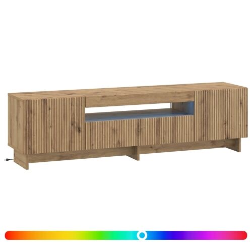 LED TV kabinet EDE 153 x 35 x 43 cm Hrast artisan - Hrast artisan Cijena