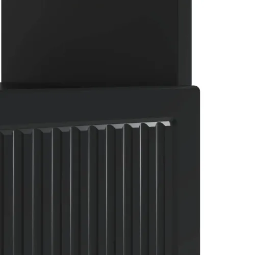 LED TV kabinet ALKMAAR 81 x 35 x 43 cm Crna Konstruirano drvo - Crna Cijena