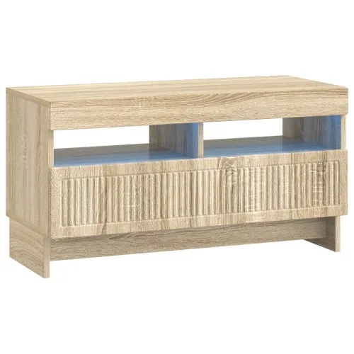 LED TV kabinet ALKMAAR 81 x 35 x 43 cm Hrast sonoma - Hrast sonoma Cijena
