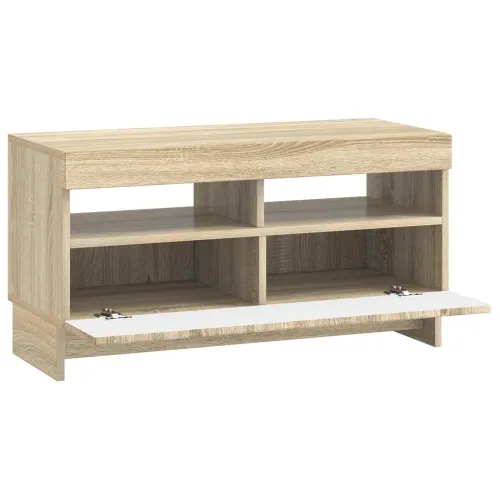 LED TV kabinet ALKMAAR 81 x 35 x 43 cm Hrast sonoma - Hrast sonoma Cijena