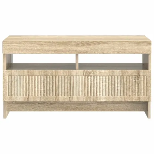 LED TV kabinet ALKMAAR 81 x 35 x 43 cm Hrast sonoma - Hrast sonoma Cijena