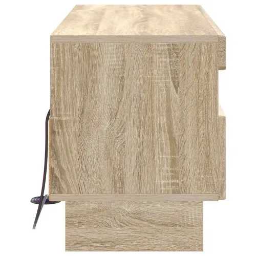 LED TV kabinet ALKMAAR 81 x 35 x 43 cm Hrast sonoma - Hrast sonoma Cijena