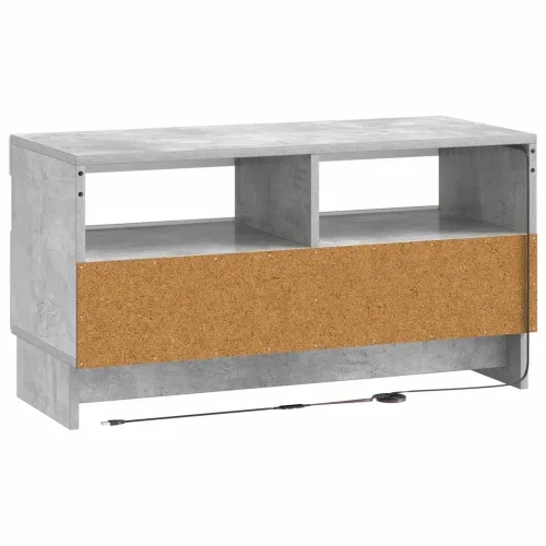 LED TV kabinet ALKMAAR 81 x 35 x 43 cm Betonska siva - Betonska siva Cijena