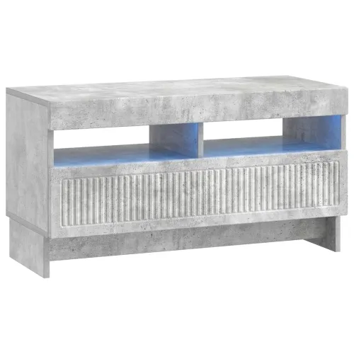 LED TV kabinet ALKMAAR 81 x 35 x 43 cm Betonska siva - Betonska siva Cijena