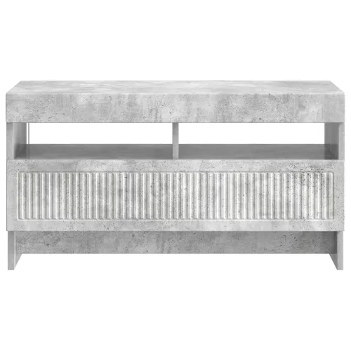 LED TV kabinet ALKMAAR 81 x 35 x 43 cm Betonska siva - Betonska siva Cijena
