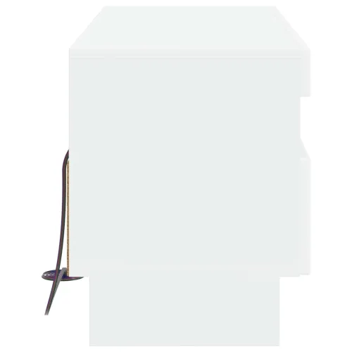 LED TV kabinet ALKMAAR 81 x 35 x 43 cm Bijela visokog sjaja - Bijela visokog sjaja Cijena
