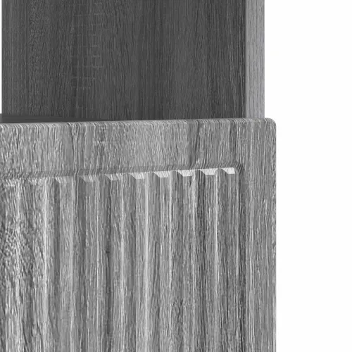 LED TV kabinet ALKMAAR 81 x 35 x 43 cm Siva Sonoma - Siva Sonoma Cijena