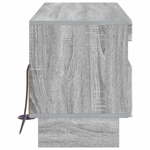 LED TV kabinet ALKMAAR 81 x 35 x 43 cm Siva Sonoma - Siva Sonoma Cijena