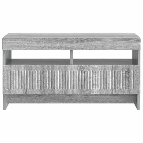 LED TV kabinet ALKMAAR 81 x 35 x 43 cm Siva Sonoma - Siva Sonoma Cijena