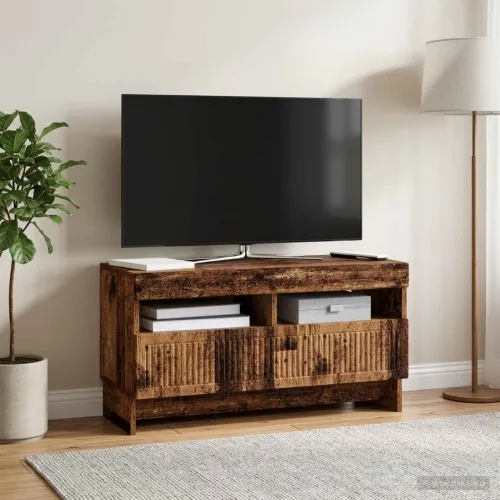 LED TV kabinet ALKMAAR 81 x 35 x 43 cm Staro drvo - Staro drvo Cijena