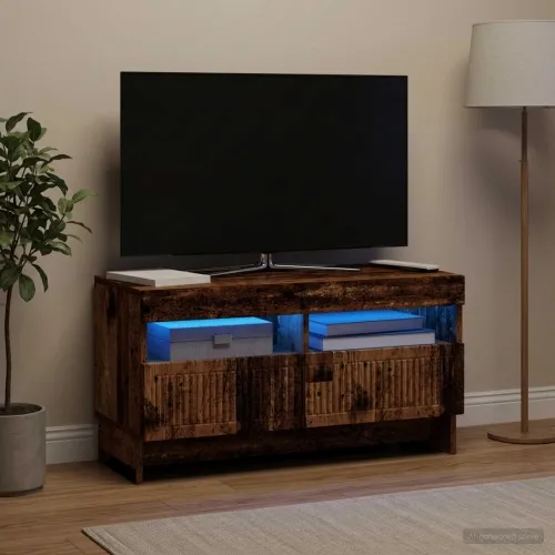 LED TV kabinet ALKMAAR 81 x 35 x 43 cm Staro drvo - Staro drvo Cijena