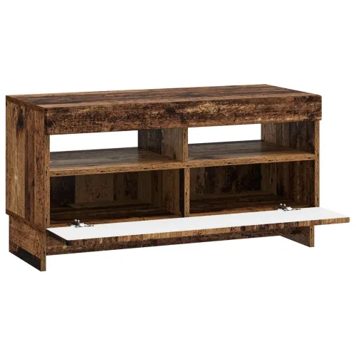 LED TV kabinet ALKMAAR 81 x 35 x 43 cm Staro drvo - Staro drvo Cijena