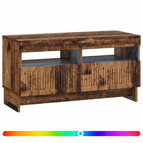 LED TV kabinet ALKMAAR 81 x 35 x 43 cm Staro drvo - Staro drvo Cijena
