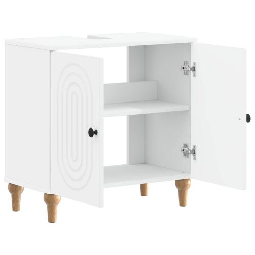 Kupaonski ormarić za sudoper ALKMAAR Bijela 59,5 x 31,5 x 59 cm - Bijela Cijena