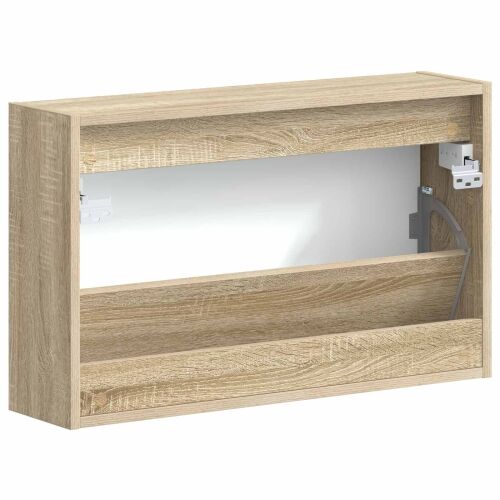 Ormar za cipele na zidu ALKMAAR 71 x 17 x 43 cm Hrast sonoma - Hrast sonoma Cijena