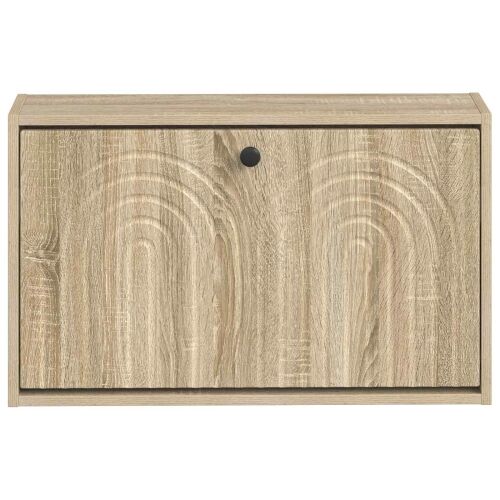 Ormar za cipele na zidu ALKMAAR 71 x 17 x 43 cm Hrast sonoma - Hrast sonoma Cijena