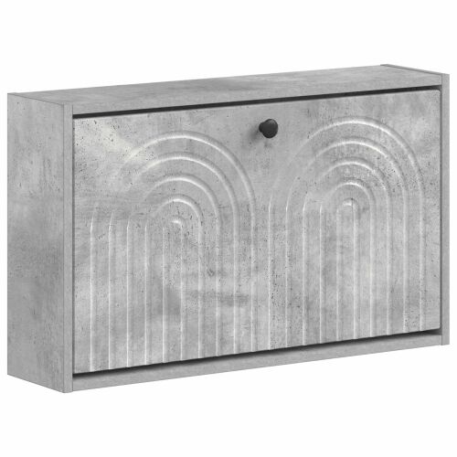 Ormar za cipele na zidu ALKMAAR 71 x 17 x 43 cm Betonska siva - Betonska siva Cijena