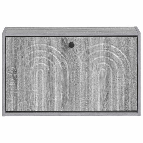 Ormar za cipele na zidu ALKMAAR 71 x 17 x 43 cm Siva Sonoma - Siva Sonoma Cijena