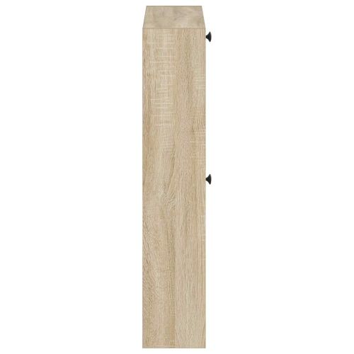 Ormar za cipele na zidu ALKMAAR 71 x 17 x 86 cm Hrast sonoma - Hrast sonoma Cijena