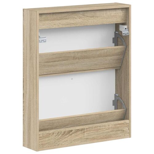 Ormar za cipele na zidu ALKMAAR 71 x 17 x 86 cm Hrast sonoma - Hrast sonoma Cijena