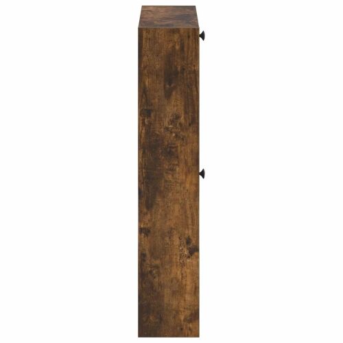 Ormar za cipele na zidu ALKMAAR 71 x 17 x 86 cm Dimljeni hrast - Dimljeni hrast Cijena