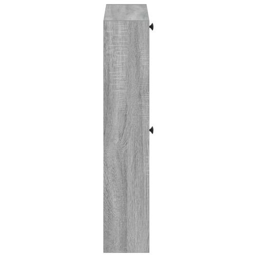 Ormar za cipele na zidu ALKMAAR 71 x 17 x 86 cm Siva Sonoma - Siva Sonoma Cijena