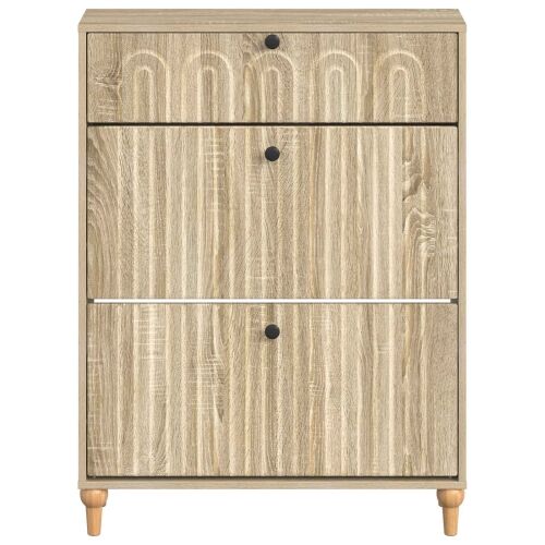 Ormar za cipele ALKMAAR 78 x 24 x 103 cm Konstruirano drvo - Hrast sonoma Cijena