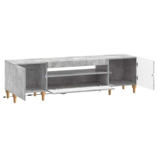 LED TV kabinet ALKMAAR 153 x 35 x 43 cm Betonska siva - Betonska siva Cijena