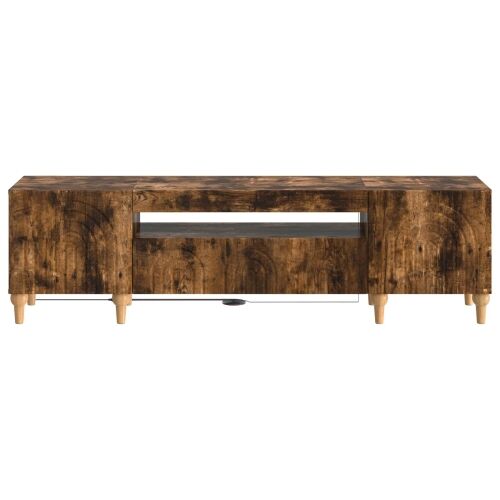 LED TV kabinet ALKMAAR 153 x 35 x 43 cm Dimljeni hrast - Dimljeni hrast Cijena