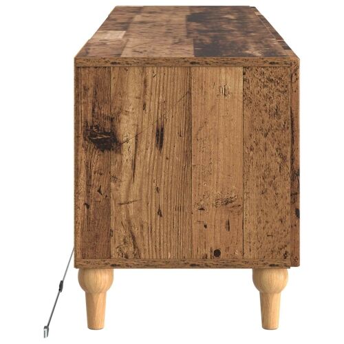 LED TV kabinet ALKMAAR 153 x 35 x 43 cm Staro drvo - Staro drvo Cijena