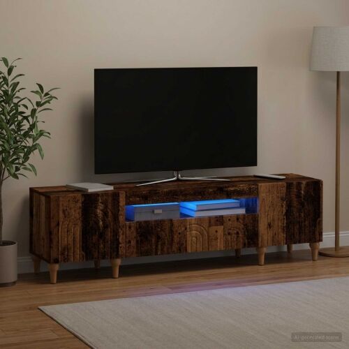 LED TV kabinet ALKMAAR 153 x 35 x 43 cm Staro drvo - Staro drvo Cijena