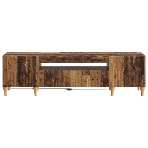 LED TV kabinet ALKMAAR 153 x 35 x 43 cm Staro drvo - Staro drvo Cijena