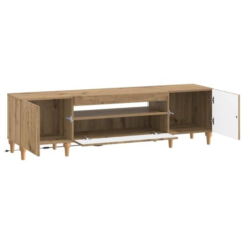 LED TV kabinet ALKMAAR 153 x 35 x 43 cm Hrast artisan - Hrast artisan Cijena