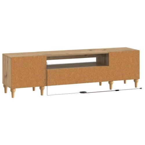 LED TV kabinet ALKMAAR 153 x 35 x 43 cm Hrast artisan - Hrast artisan Cijena